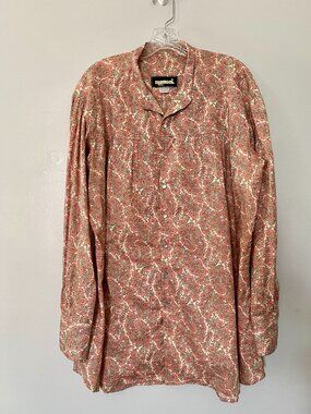 Vintage Manuel Men’s Floral Western Shirt